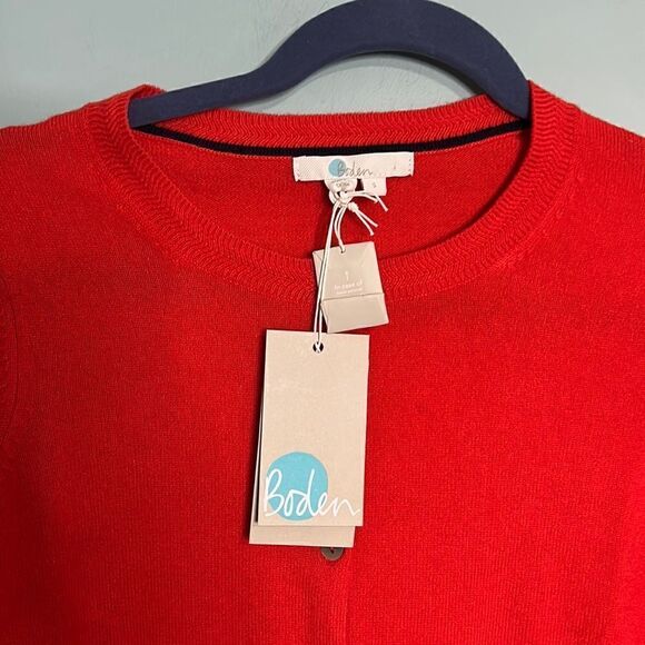 Boden Cashmere Button Up Cardigan Sweater NWT - Picture 4 of 9